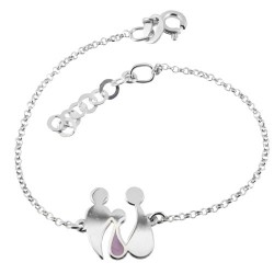 Ασημένιο βραχιόλι οικογένεια 925