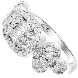 Ασημένιο δαχτυλίδι 925 με ζιργκόν