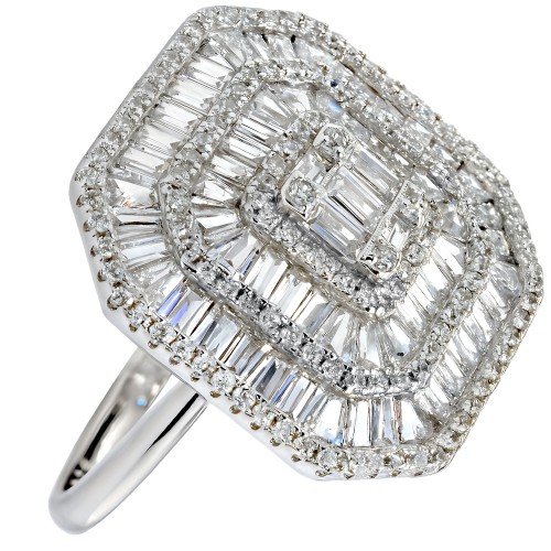 Ασημένιο δαχτυλίδι 925 με ζιργκόν Ασημένιο δαχτυλίδι 925 με ζιργκόν