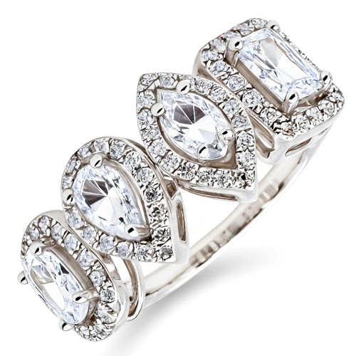 Ασημένιο δαχτυλίδι 925 με ζιργκόν Ασημένιο δαχτυλίδι 925 με ζιργκόν