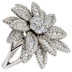 Ασημένιο δαχτυλίδι λουλούδι 925 με ζιργκόν