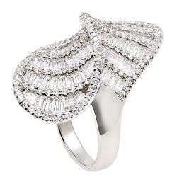 Ασημένιο δαχτυλίδι 925 με ζιργκόν