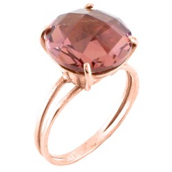 Ασημένιο δαχτυλίδι 925 σε ροζ χρώμα 