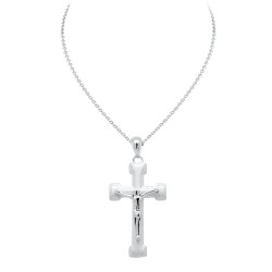 Ασημένιο κολιέ με σταυρό 925