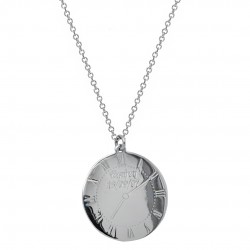 Ασημένιο κολιέ 925 με στοιχεία γέννησης