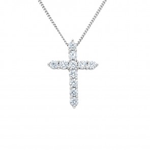 Ασημένιος σταυρός 925 με αλυσίδα
