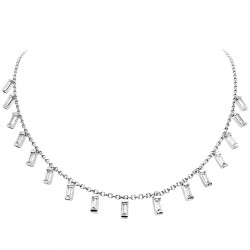 Ασημένιο κολιέ 925 με ζιργκόν