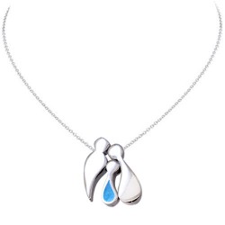 Ασημένιο κολιέ οικογένεια 925