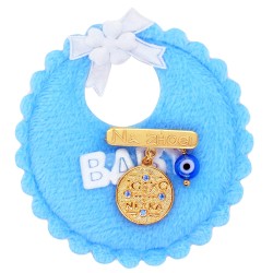 Ασημένια επιχρυσωμένη παραμάνα με κωνσταντινάτο 925