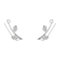 Ασημένια σκουλαρίκια ear cuff 925