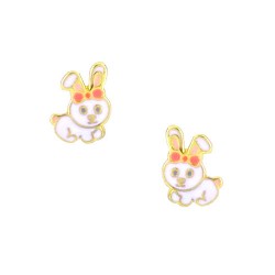 Ασημένια παιδικά σκουλαρίκια 925