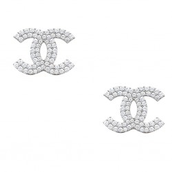 Ασημένια σκουλαρίκια 925 με ζιργκόν