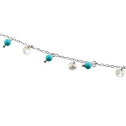 Ασημένιο βραχιόλι ποδιού 925