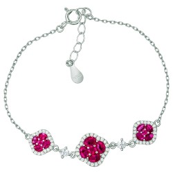 Ασημένιο βραχιόλι 925 με σταυρουδάκια