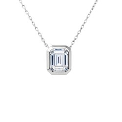 Ασημένιο κολιέ 925 με ζιργκόν