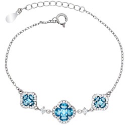 Ασημένιο βραχιόλι 925 με σταυρουδάκια