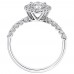 Λευκόχρυσο μονόπετρο marquise Κ14 με lab grown diamonds Λευκόχρυσο μονόπετρο marquise Κ14 με lab grown diamonds