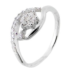 Ασημένιο δαχτυλίδι 925 με ζιργκόν