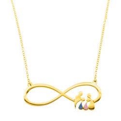 Χρυσό κολιέ οικογένεια Κ9