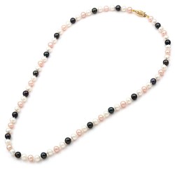 Κολιέ με μαργαριτάρια και χρυσό κούμπωμα Κ14 Κολιέ με μαργαριτάρια και χρυσό κούμπωμα Κ14