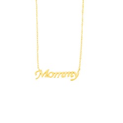 Χρυσό κολιέ mommy Κ14