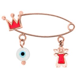 Παραμάνα από ροζ χρυσό Κ9