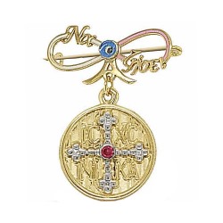 Χρυσή παραμάνα Κ9 με κωνσταντινάτο