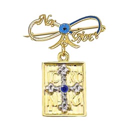 Χρυσή παραμάνα Κ9 με κωνσταντινάτο