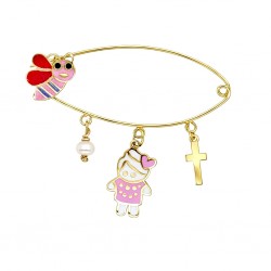 Χρυσή παραμάνα Κ9 κοριτσάκι