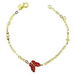 Χρυσό παιδικό βραχιόλι Κ9