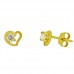 Παιδικά χρυσά σκουλαρίκια Κ9