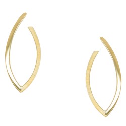 Χρυσά κρεμαστά σκουλαρίκια Κ14