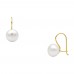 Χρυσά σκουλαρίκια Κ14 με μαργαριτάρια