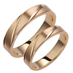 Σετ χρυσές βέρες Κ14