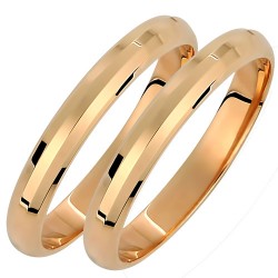 Σετ χρυσές βέρες Κ14