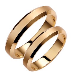 Σετ χρυσές βέρες Κ14