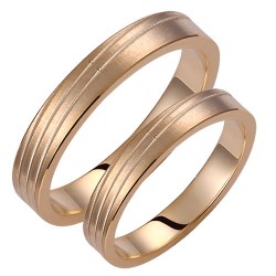 Σετ χρυσές βέρες Κ14