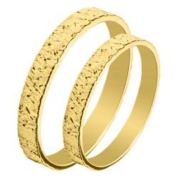 Maschio Femmina σετ χρυσές βέρες Κ14