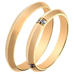 Maschio Femmina σετ χρυσές βέρες Κ14