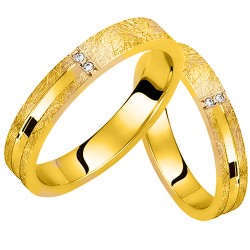 Σετ χρυσές βέρες Κ14