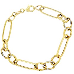 Χρυσό βραχιόλι αλυσίδα Κ14