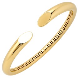 Χρυσό βραχιόλι χειροπέδα Κ14