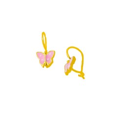 Παιδικά χρυσά σκουλαρίκια Κ14