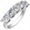 Ασημένιο σειρέ δαχτυλίδι 925 με Swarovski ζιργκόν