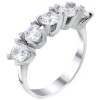 Ασημένιο σειρέ δαχτυλίδι 925 με Swarovski ζιργκόν
