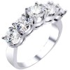 Ασημένιο σειρέ δαχτυλίδι 925 με Swarovski ζιργκόν