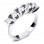 Ασημένιο σειρέ δαχτυλίδι 925 με Swarovski ζιργκόν