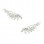 Ασημένια σκουλαρίκια ear cuff 925