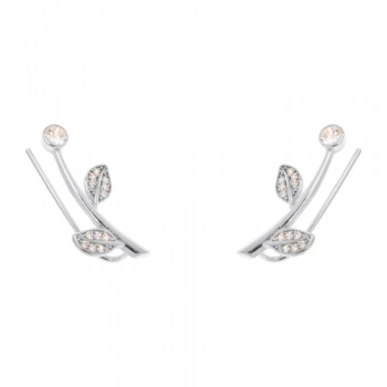 Ασημένια σκουλαρίκια ear cuff 925