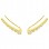 Ασημένια επιχρυσωμένα σκουλαρίκια ear cuff 925